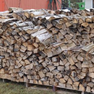 Aspen Firewood Stack