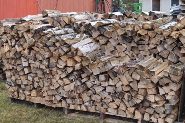 Aspen Firewood Stack